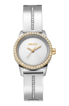 DKNY L 160 Bracelet Watch in Silver/Two Tone at Nordstrom