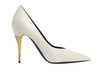 Gucci White Leather Priscilla Pumps Size 40