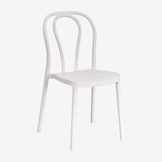 Sklum Sklum - Pack De 4 Sillas De Jard&iacute;n Apilables En Polipropileno Mizzi