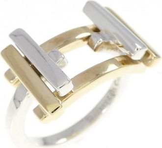 Tiffany & Co. Yellow Gold (18K) Silver 925 Band Ring (Pre-Owned)