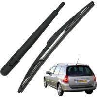 OEM Kit De Reemplazo De Brazo Y Escobilla Limpiaparabrisas Traseros De Caucho Natural Para Todo Tipo De Clima, Compatible Con Peugeot 307 (2001-2008)