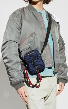 Dsquared2 Shoulder Bag With Logo, Mens, Black