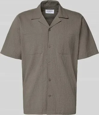 Lindbergh Lindbergh Modern Fit Freizeithemd mit Brusttaschen in Khaki, Gr&ouml;&szlig;e XXXL