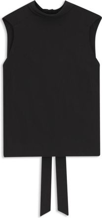 BOSS Regular-fit blouse in sandwashed silk