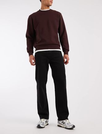 Cotton On Jeans dritti ampi neri-Nero