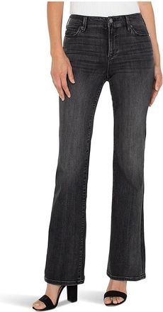 Liverpool L.A. Petite Lucy Mid-rise Bootcut Jean 29 Inseam Womens Jeans North Loop : 10P 29, Cotton/Denim/Polyester