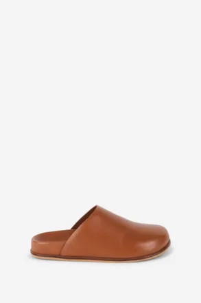 Intentionally blank Womens Agatha Slip-On Mule In Brown