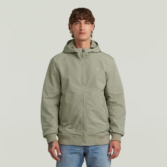 G-Star Track Hooded Jack - Beige - Heren