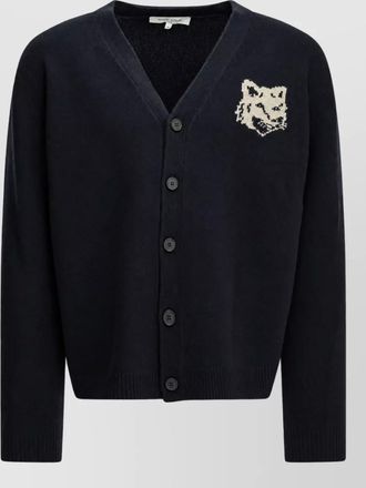 Maison Kitsun&eacute; wool cardigan