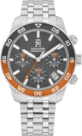 Tommy Hilfiger 1792186 Mens Watch - Silver - One Size