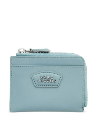 Marc Jacobs top-zip leather wallet - women - Leather - One Size - Blue