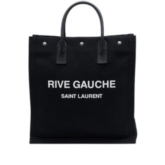 Saint Laurent Pre-owned Rive Gauche Tote Bag - Pre-owned - Mujer - Negro - ONE SIZE