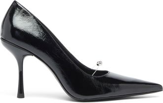 Diesel D-Ten & Half - Pumps in naplak leather - Heels - Woman - Black