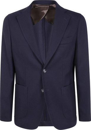 Barba Stijlvolle Bactive Mono Jas - Heren - Business blazers - Blauw - 2XL - Kostuums
