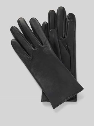 HUGO BOSS Handschuhe aus Lammleder Modell GUEEN-ME in Black, Gr&ouml;&szlig;e 6,5