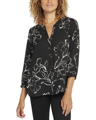 NYDJ Nydj Petite Pintuck Blouse
