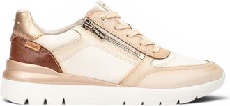 Pikolinos Pikolinos Womens White Leather Sneakers Trainer Shoes - Cantabria