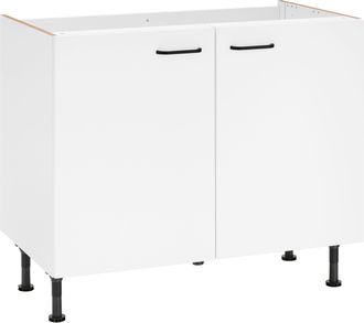 Optifit Spülenschrank »Elga« mit Soft-Close-Funktion, höhenverstellbaren Füssen, Breite 100 cm