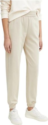 A|X Armani Exchange Trainingsbroeken - Dames - Sweatpants - Beige - L - Katoen - Broeken