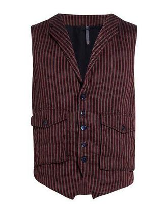 Montedoro Red SUITS and CO-ORDS - Waistcoats on YOOX.COM