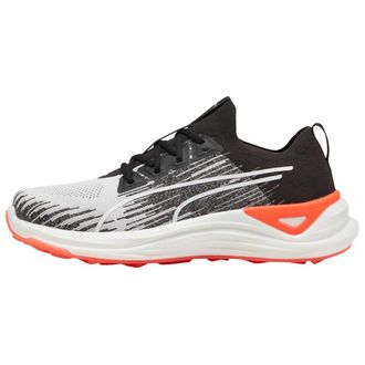 Puma Golf Mens Electrocat Nitro Shoes - White/Black/Red Blast - UK 10