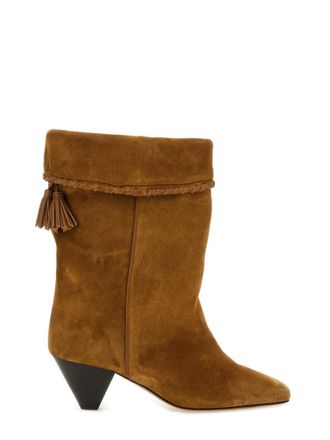 Isabel Marant Brown Solid Dalby Boots