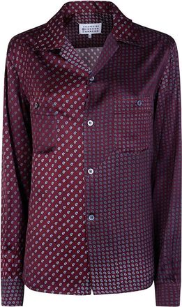 Maison Margiela Paisley Print Long-Sleeve Shirt - Dames - Overhemden - Veelkleurig - S - Overhemden