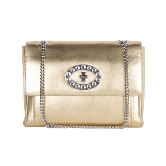 Blumarine Leather Shoulder Women Womens Bag