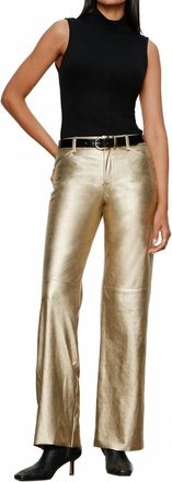Sanctuary Cadence Relaxed Straight Pants In Platinum