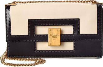 Balmain Leather Shoulder Bag