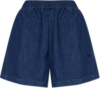 Emporio Armani Donna, Pantaloncini, Blu, S, new