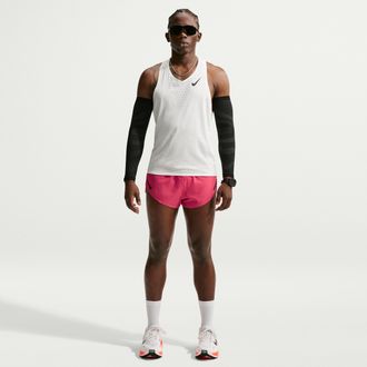 Nike Mens AeroSwift Dri-FIT ADV 2 Brief-Lined Running Shorts in Red | FN3349-606