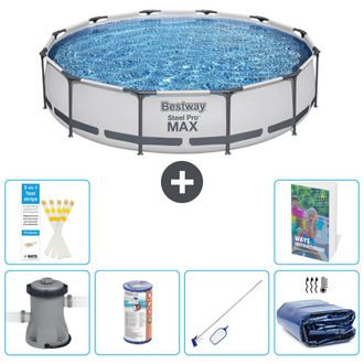 Bestway Piscina Bestway Steel Pro Max Redonda - 366x76 Cm - 7-piezas S194