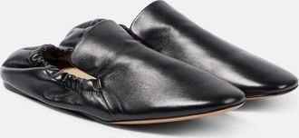 Le Monde Beryl Mocassino leather loafers
