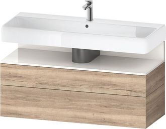 Duravit Qatego Mueble Bajo Lavabo, 1 Extra&iacute;ble Y 1 Caj&oacute;n, - Duravit