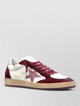 Golden Goose leather low-top sneakers