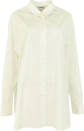 Jil Sander Shirts - Dames - Overhemden - Wit - 3XL - Overhemden