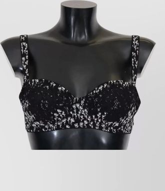 Dolce & Gabbana silk lace underwire bra