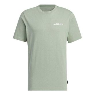 adidas Terrex Graphic T-Shirt Asia Sizing Green IS0283