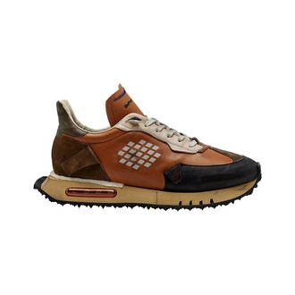 Bepositive Space Race Shibuia - Heren - Schoenen - Bruin - Maat: 41 EU Leer