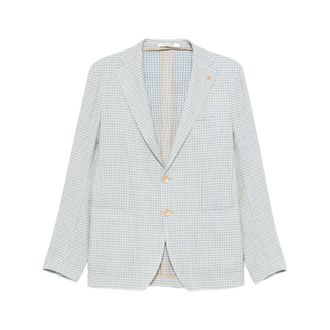 Tagliatore Blazers, male, Multicolor, Size: M Dakar Jacket