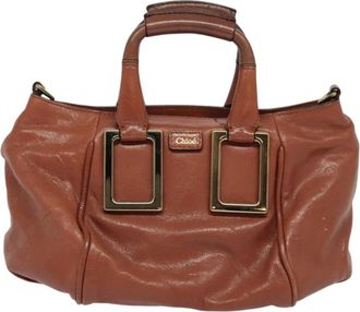 Chloé Ethel Brown Leather Handbag (Pre-Owned)