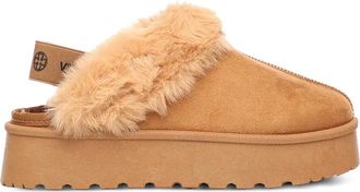 V° 73 Mules Sophie con plateau - Toni neutri