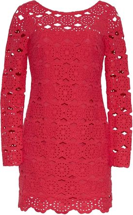 Cara Cara Abito Marsielle con pizzo - Rosa