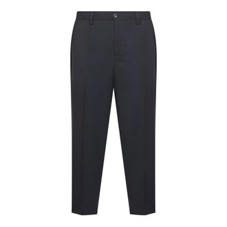 D4.0 Slim-fit Trousers, male, Blue, Size: L Portofinos Pressed Trousers