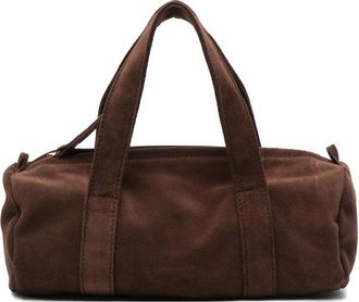 Gimaguas Mini Claudia Suede Barrel Tote Bag