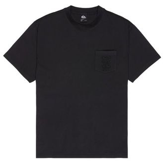 Quiksilver Oxni Washed S/S Tee T-Shirt f&uuml;r Herren | schwarz