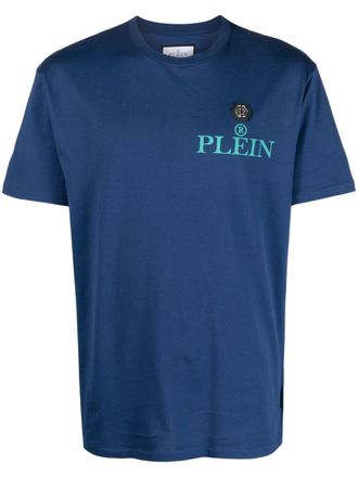 Philipp Plein T-shirt Iconic Plein con stampa - Blu