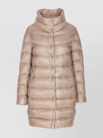 Herno quilted long length jacket