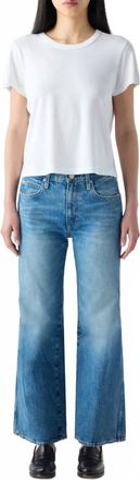 Amo Robbie Mid Rise Relaxed Jeans In Charmed